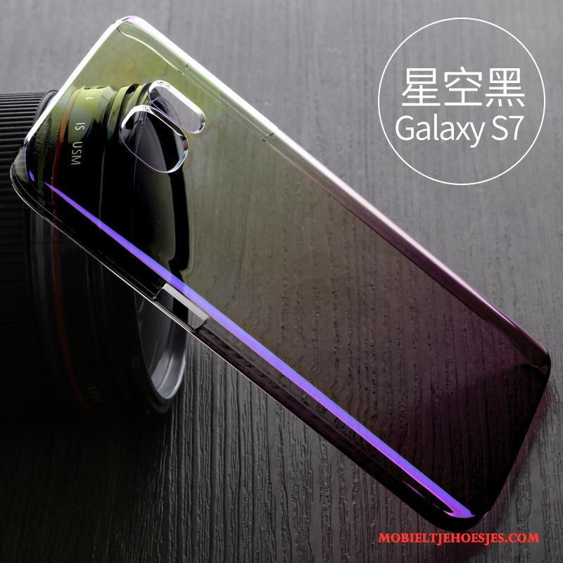 Samsung Galaxy S7 Hoesje Persoonlijk Hoes Bescherming Anti-fall Ster Scheppend Doorzichtig