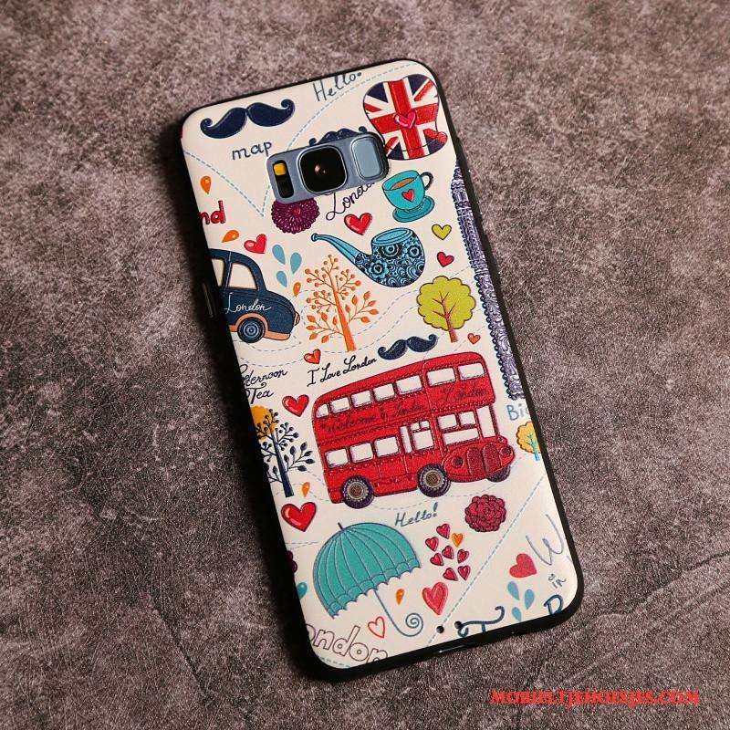 Samsung Galaxy S8 All Inclusive Schrobben Siliconen Anti-fall Zacht Hoesje Kleur