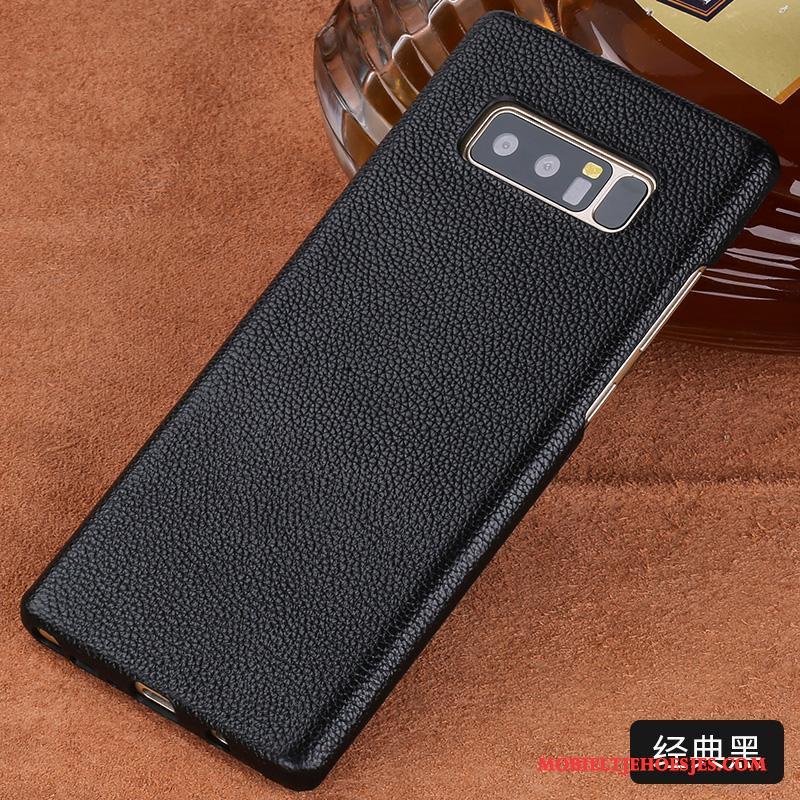 Samsung Galaxy S8 Anti-fall Hoesje Telefoon All Inclusive Leren Etui Luxe Bedrijf Persoonlijk