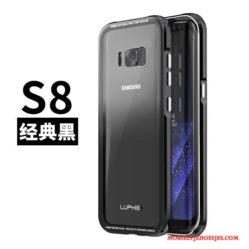 Samsung Galaxy S8 Hoes Hoesje Telefoon Metaal Omlijsting Anti-fall Bescherming Ster