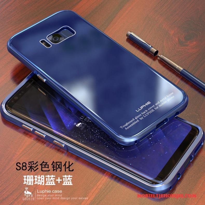 Samsung Galaxy S8 Hoes Hoesje Telefoon Metaal Omlijsting Anti-fall Bescherming Ster