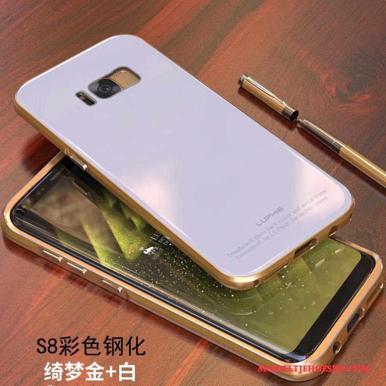 Samsung Galaxy S8 Hoes Hoesje Telefoon Metaal Omlijsting Anti-fall Bescherming Ster