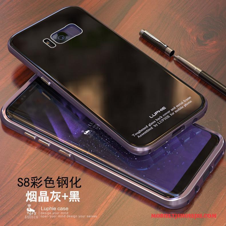 Samsung Galaxy S8 Hoes Hoesje Telefoon Metaal Omlijsting Anti-fall Bescherming Ster