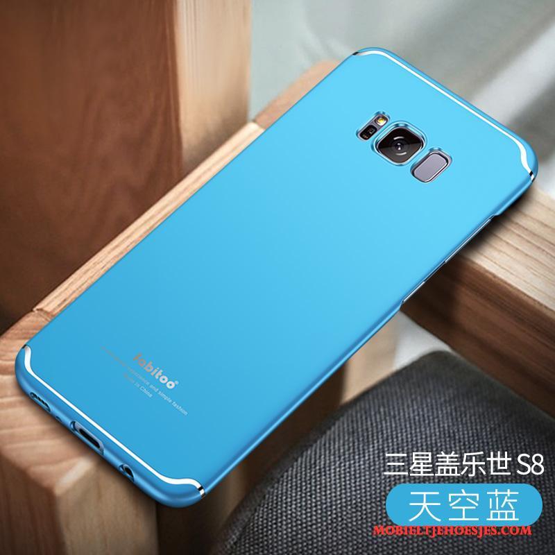 Samsung Galaxy S8 Hoesje Bescherming Blauw Purper Anti-fall Hard Ster Hoes