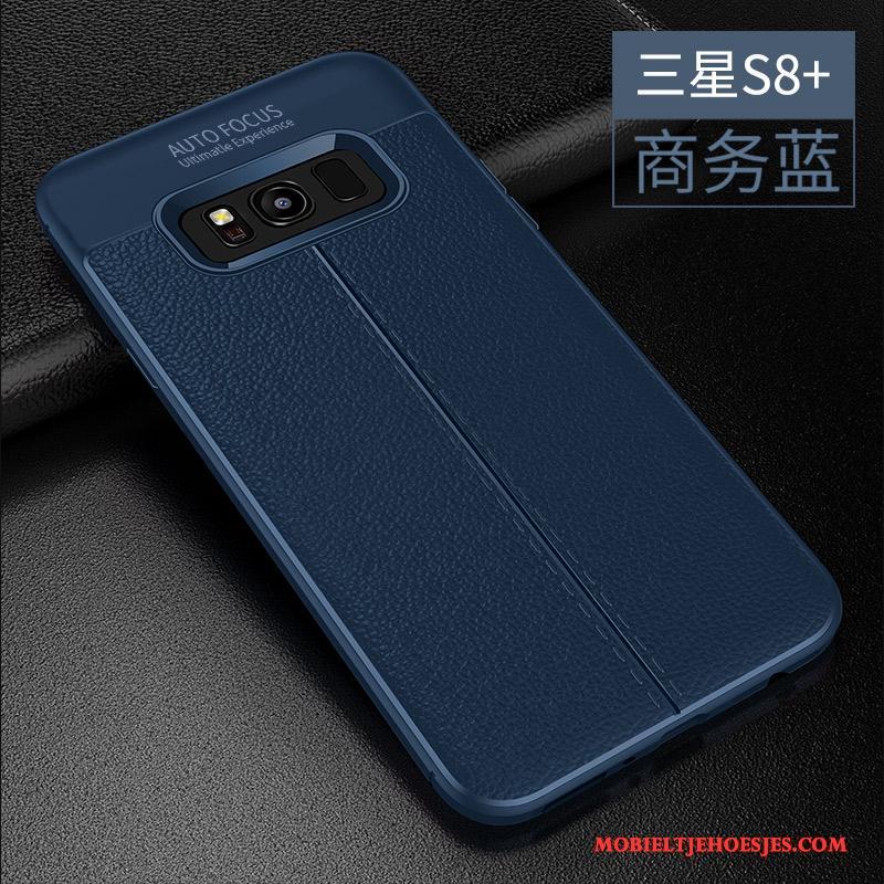 Samsung Galaxy S8+ Hoesje Patroon Trend Siliconen Grijs Anti-fall Hoes Zacht