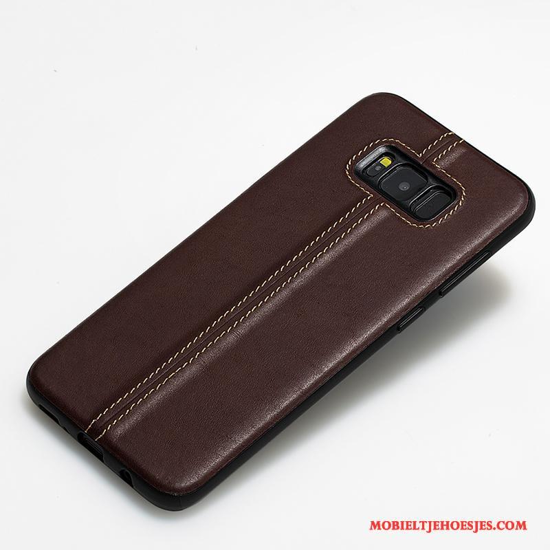 Samsung Galaxy S8 Hoesje Ster All Inclusive Bescherming Anti-fall Scheppend Leren Etui Achterklep