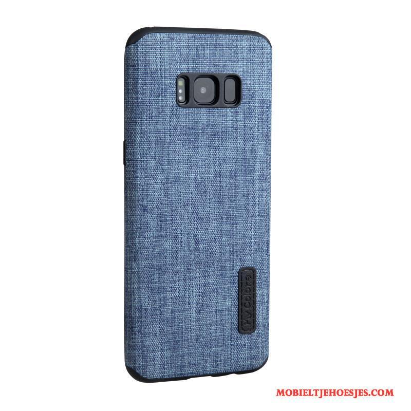Samsung Galaxy S8+ Hoesje Telefoon Doek All Inclusive Ster Bescherming Blauw Anti-fall