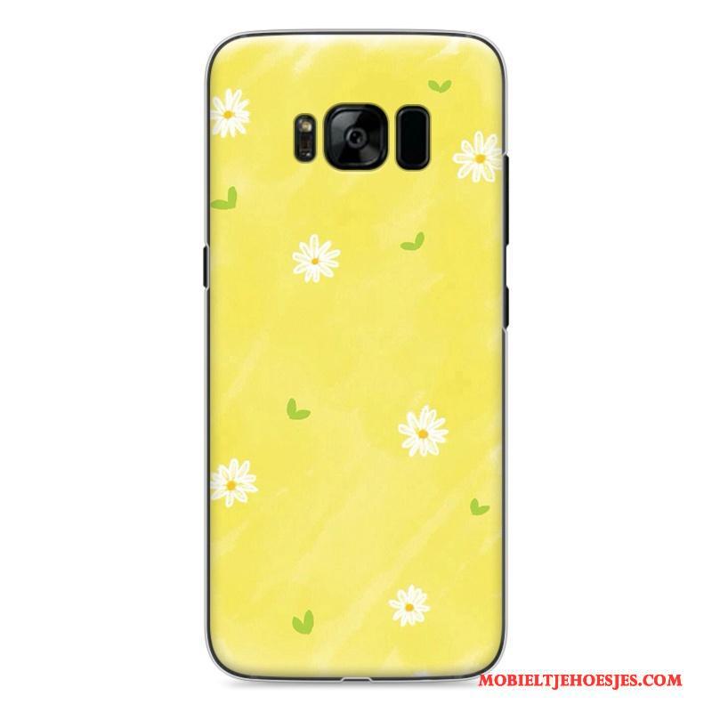 Samsung Galaxy S8 Hoesje Telefoon Geschilderd Wit Scheppend Vintage Hard Bescherming