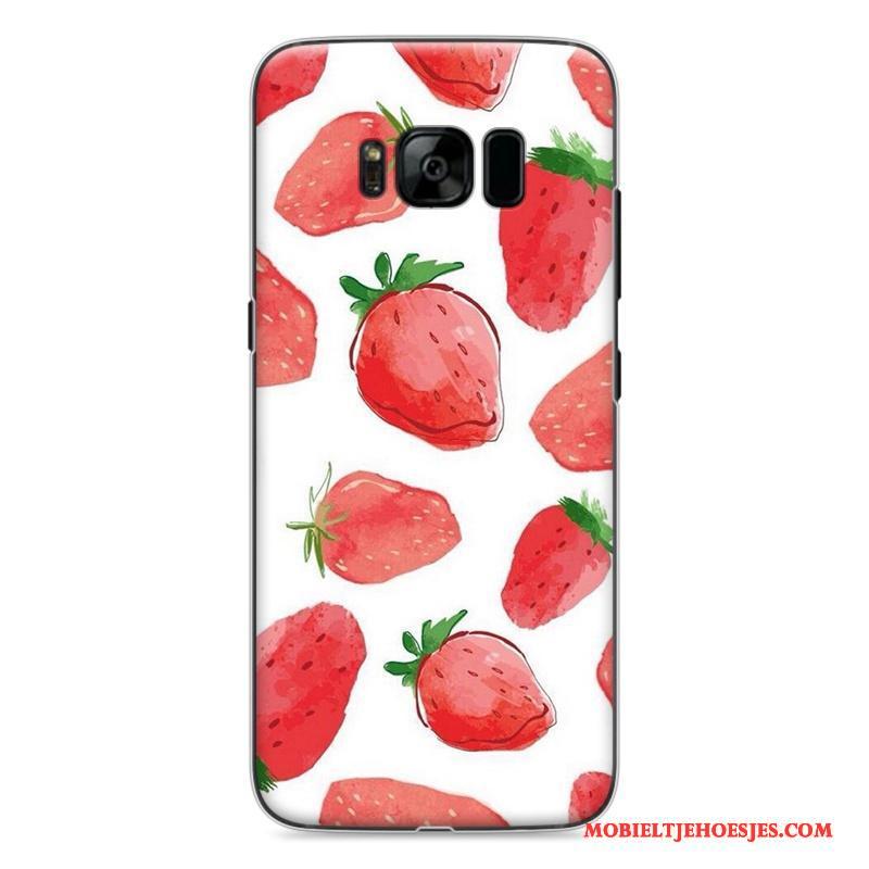 Samsung Galaxy S8 Hoesje Telefoon Geschilderd Wit Scheppend Vintage Hard Bescherming