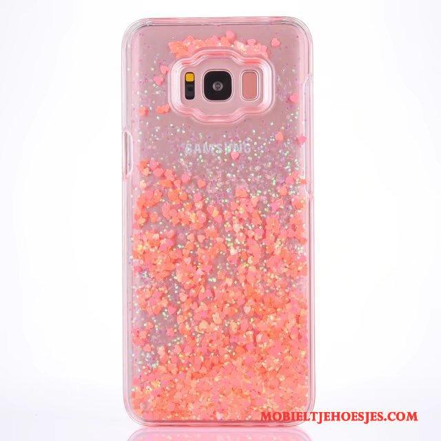 Samsung Galaxy S8 Hoesje Telefoon Plastic Bescherming Drijfzand Ster Hard Mini