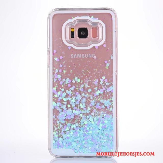 Samsung Galaxy S8 Hoesje Telefoon Plastic Bescherming Drijfzand Ster Hard Mini