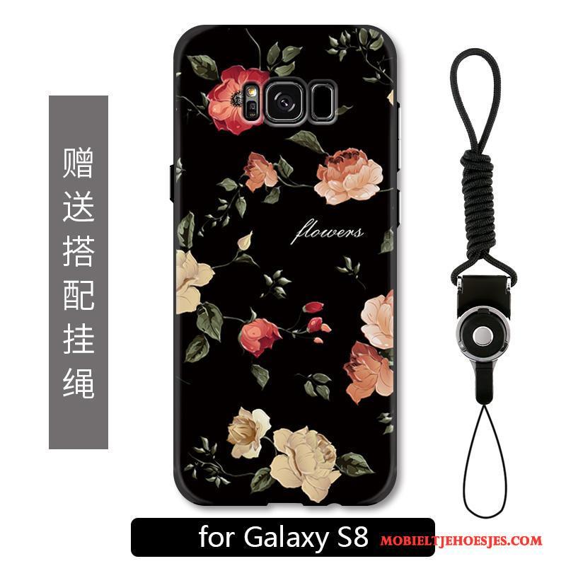 Samsung Galaxy S8 Kleur Anti-fall Bloemen Chinese Stijl Ster Hoesje Telefoon Luxe