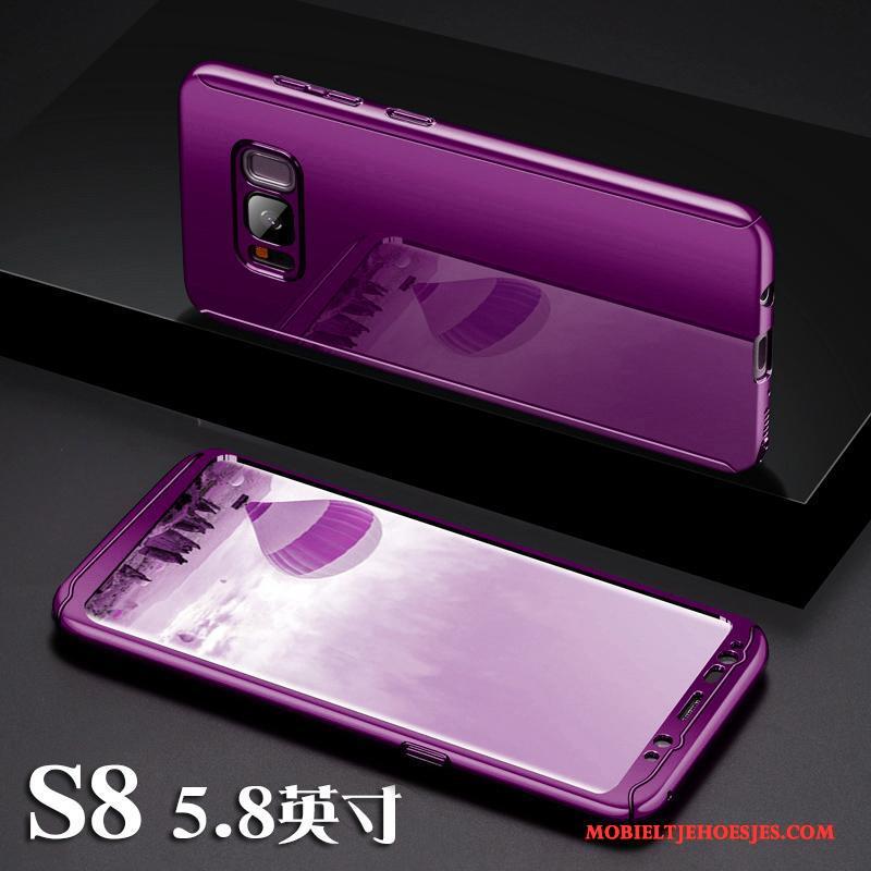 Samsung Galaxy S8 Purper Hoesje Telefoon Trend Dun All Inclusive Ster Scheppend