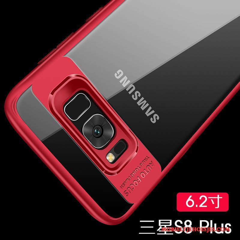 Samsung Galaxy S8+ Siliconen Hoesje Telefoon Anti-fall Ster Roze Bescherming