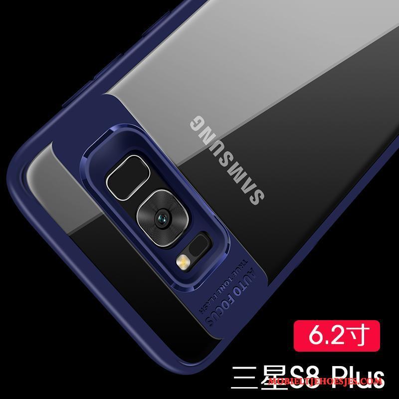 Samsung Galaxy S8+ Siliconen Hoesje Telefoon Anti-fall Ster Roze Bescherming