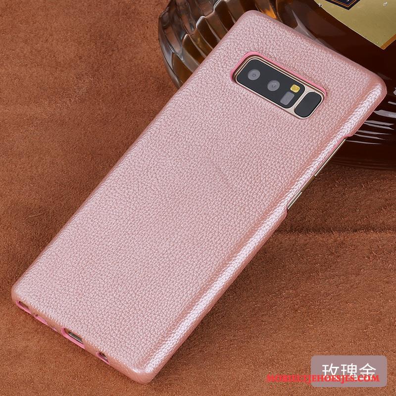 Samsung Galaxy S8+ Ster All Inclusive Luxe Leren Etui Anti-fall Hoesje Telefoon Trend