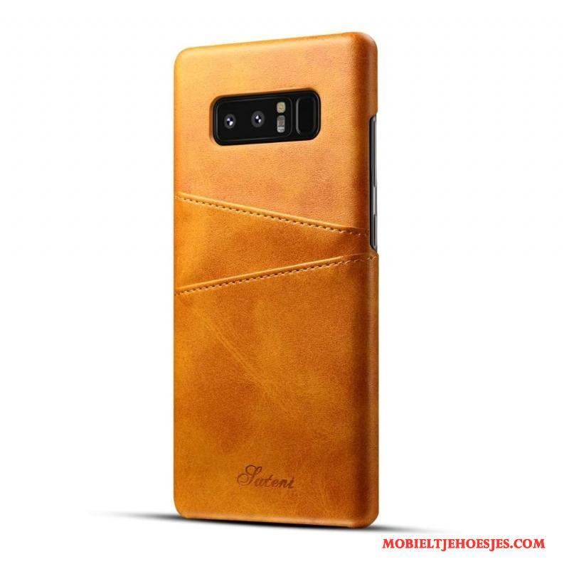 Samsung Galaxy S8+ Ster Blauw Mooi Hoesje Telefoon Bescherming Kaart Bedrijf