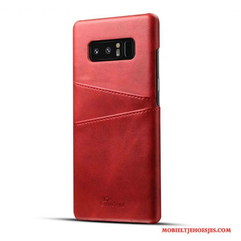 Samsung Galaxy S8+ Ster Blauw Mooi Hoesje Telefoon Bescherming Kaart Bedrijf