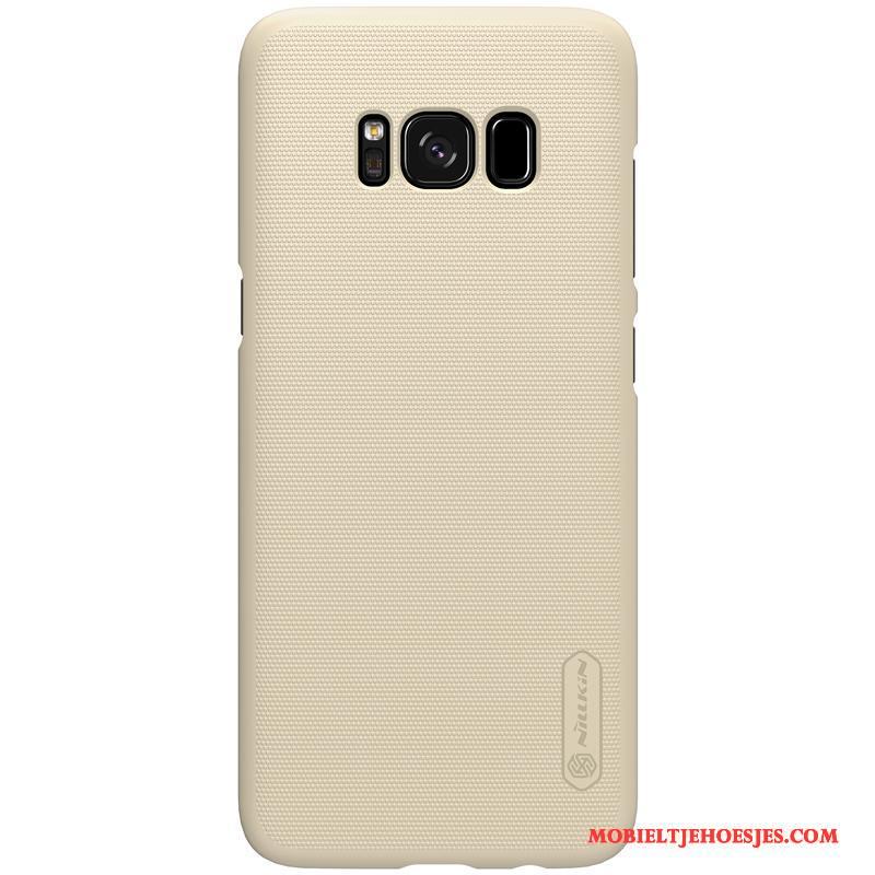Samsung Galaxy S8+ Ster Schrobben Zwart Hoesje Veelkleurig Bescherming Goud