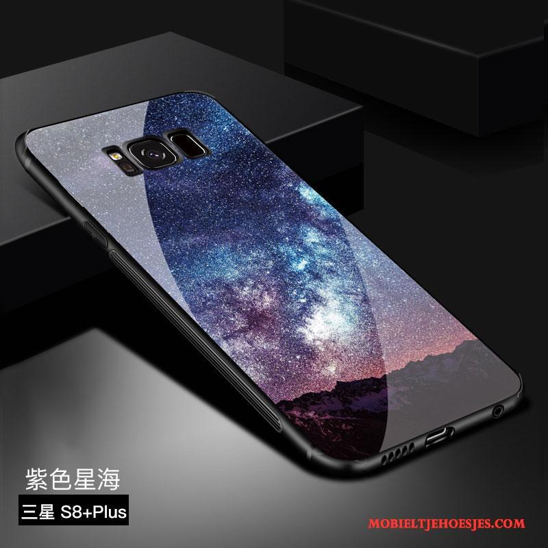 Samsung Galaxy S8+ Zwart Anti-fall Trend All Inclusive Hoesje Telefoon Dun Ster