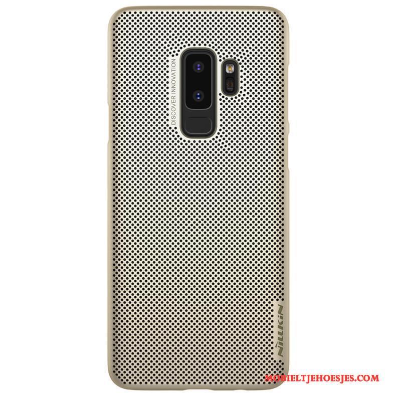 Samsung Galaxy S9+ Ademend Mobiele Telefoon Hoes Blauw Bescherming Het Uitstralen Hoesje