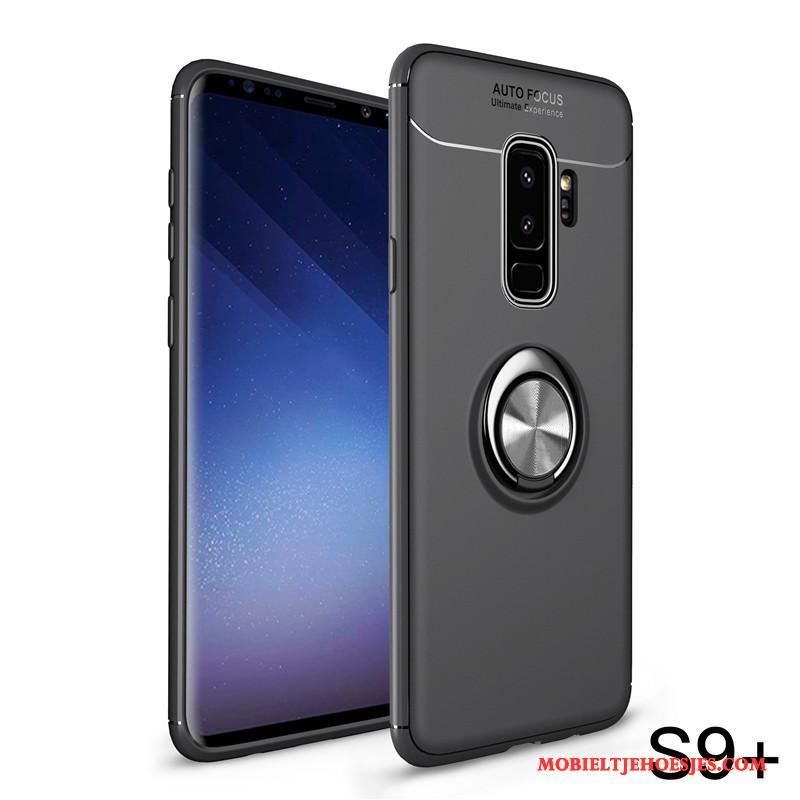 Samsung Galaxy S9+ All Inclusive Rood Siliconen Hoesje Zacht Ster Anti-fall