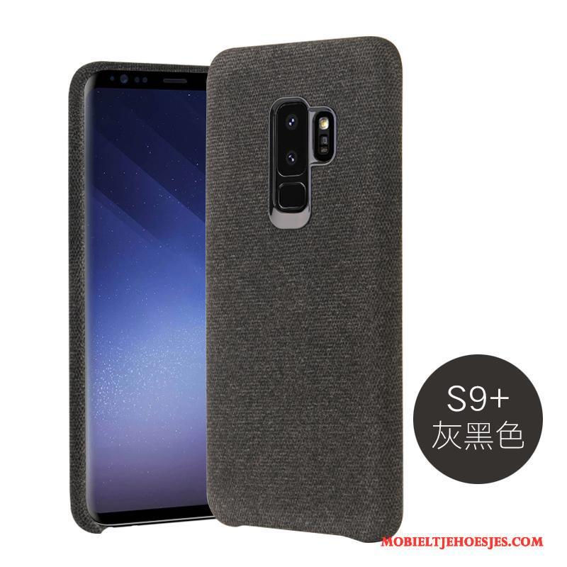 Samsung Galaxy S9+ Anti-fall Doek Hoesje Telefoon Trendy Merk Scheppend Hard Bedrijf