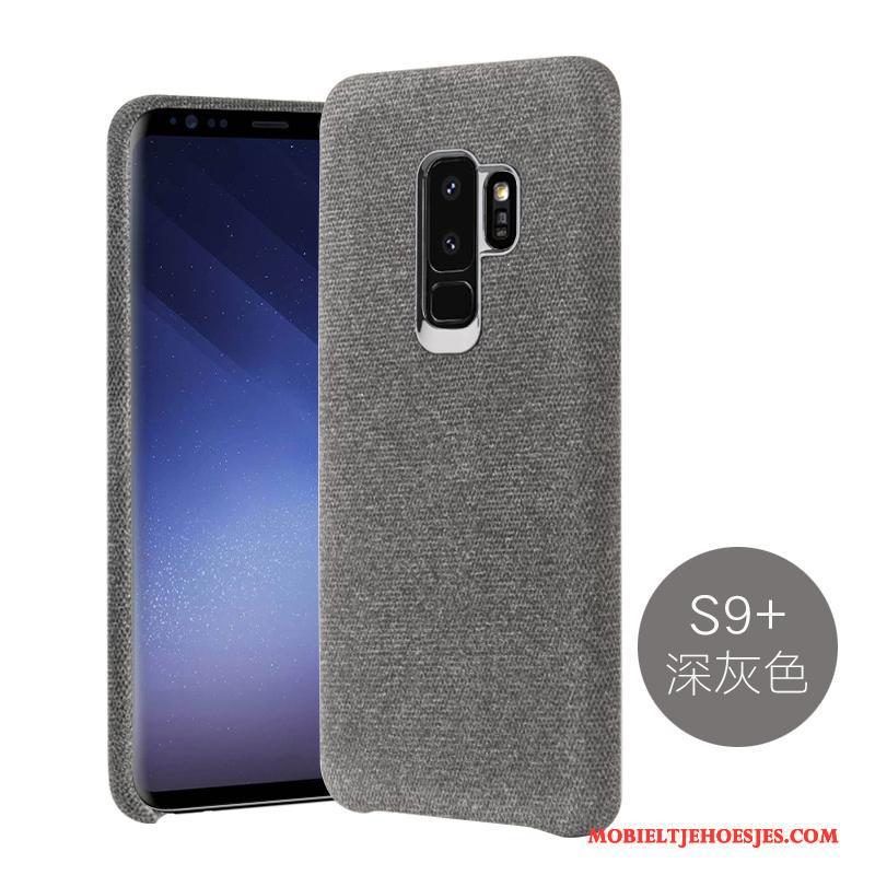 Samsung Galaxy S9+ Anti-fall Doek Hoesje Telefoon Trendy Merk Scheppend Hard Bedrijf