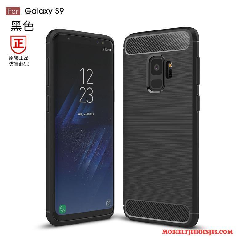 Samsung Galaxy S9 Bedrijf Patroon Bescherming All Inclusive Siliconen Hoesje Telefoon Ster