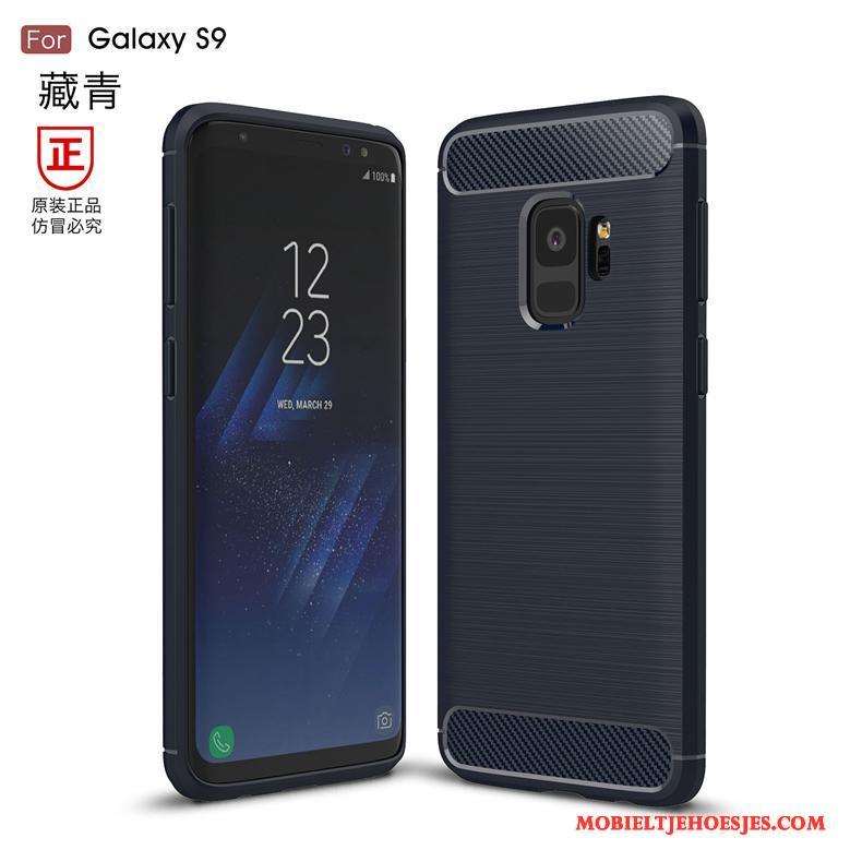 Samsung Galaxy S9 Bedrijf Patroon Bescherming All Inclusive Siliconen Hoesje Telefoon Ster