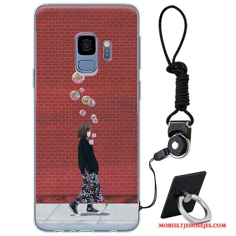 Samsung Galaxy S9 Bescherming All Inclusive Anti-fall Hoesje Telefoon Zacht Ster Eenvoudige