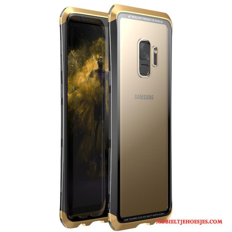 Samsung Galaxy S9 Bescherming Metaal Ster Hoes Hoesje Telefoon Glas