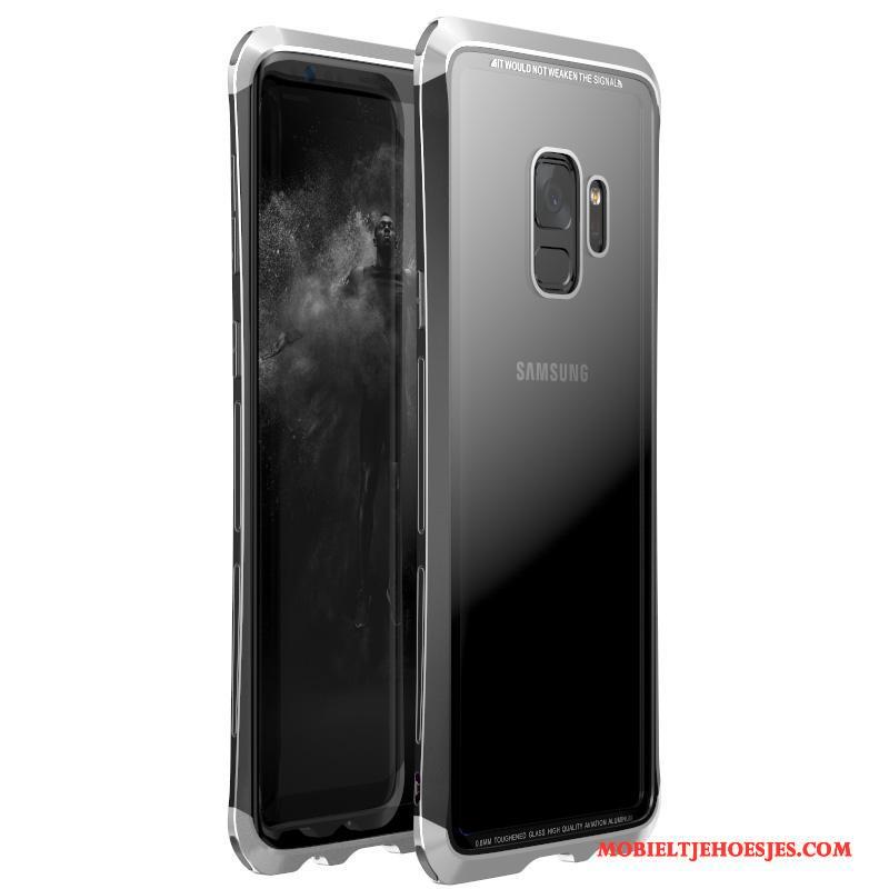 Samsung Galaxy S9 Bescherming Metaal Ster Hoes Hoesje Telefoon Glas