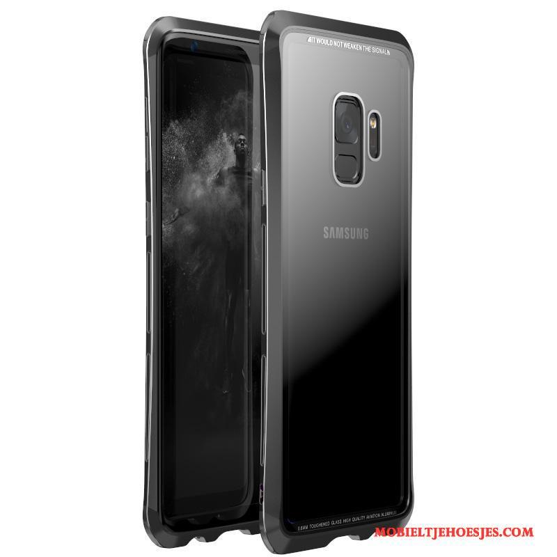 Samsung Galaxy S9 Bescherming Metaal Ster Hoes Hoesje Telefoon Glas