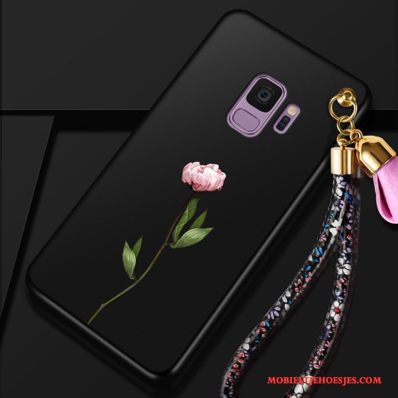 Samsung Galaxy S9 Bescherming Persoonlijk Bloemen Hoesje Zacht Siliconen Telefoon