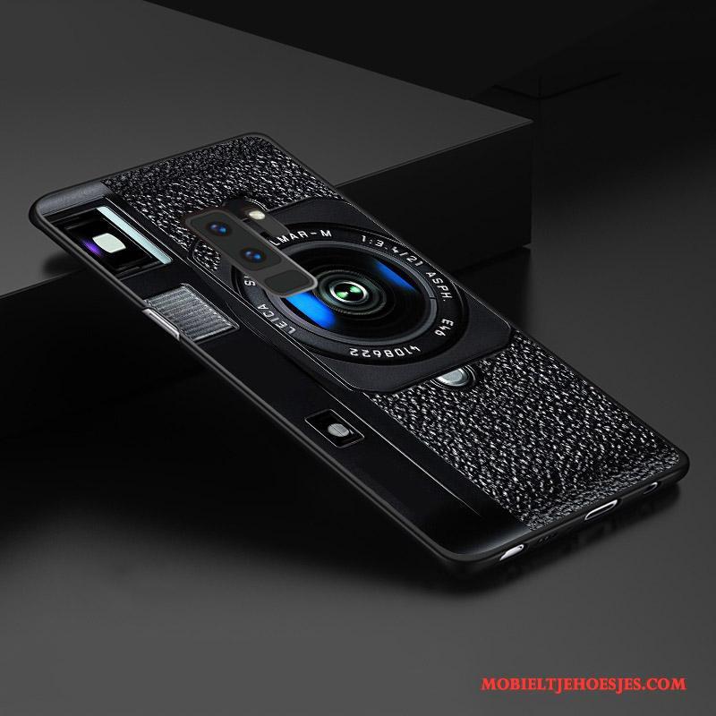 Samsung Galaxy S9+ Bescherming Reliëf Pas Ster Driedimensionaal Hoesje Telefoon Schrobben