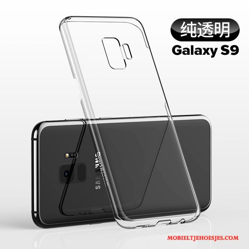 Samsung Galaxy S9 Dun Hoes Bescherming Hard Hoesje Ster Doorzichtig