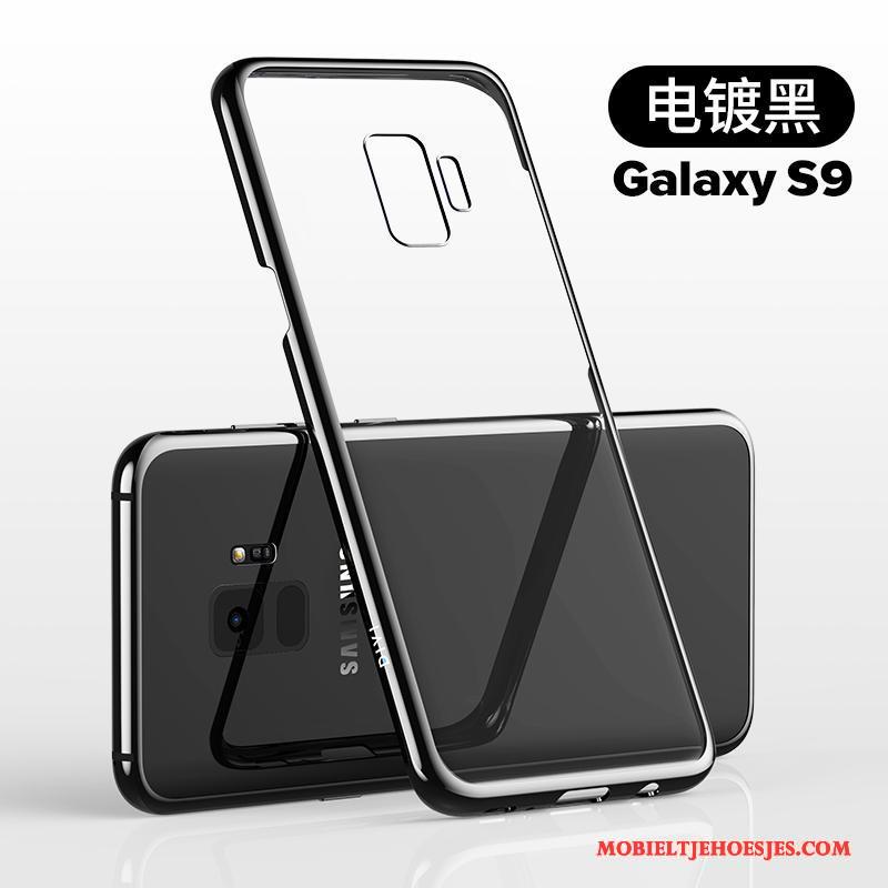 Samsung Galaxy S9 Dun Hoes Bescherming Hard Hoesje Ster Doorzichtig