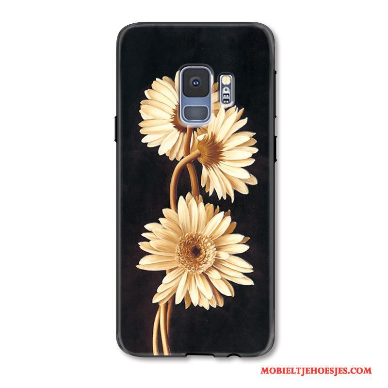 Samsung Galaxy S9 Hoesje Hanger Ster Vers Mode Hoes Zwart Kunst