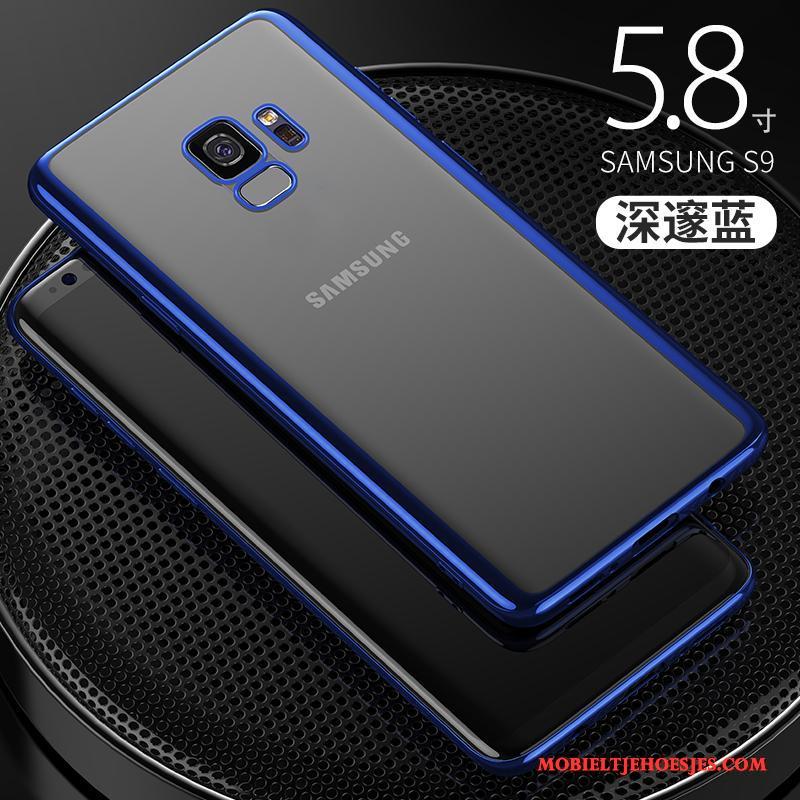 Samsung Galaxy S9 Hoesje Hoes Grijs Scheppend Doorzichtig Anti-fall Trend Luxe