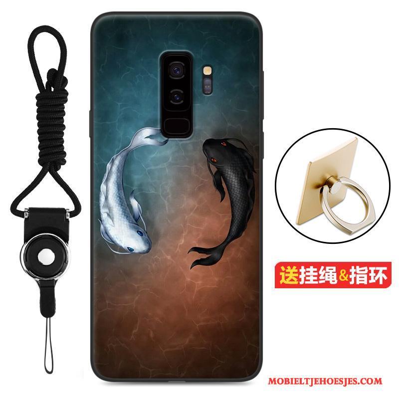 Samsung Galaxy S9 Hoesje Siliconen All Inclusive Schrobben Hoes Ster Trend Anti-fall