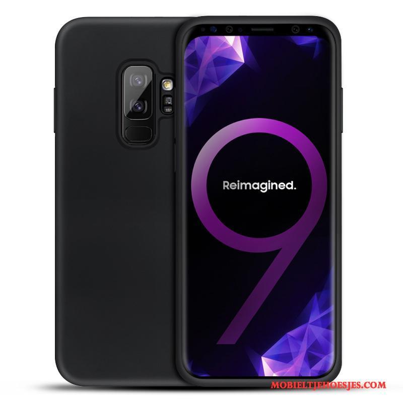 Samsung Galaxy S9+ Hoesje Telefoon All Inclusive Siliconen Rood Bescherming Anti-fall Ster