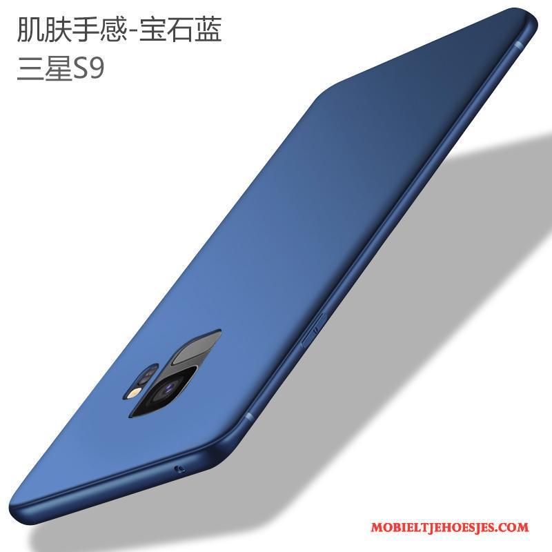 Samsung Galaxy S9 Hoesje Telefoon Nieuw All Inclusive Scheppend Hard Eenvoudige Blauw