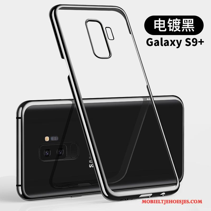 Samsung Galaxy S9+ Hoesje Telefoon Ster All Inclusive Doorzichtig Blauw Bescherming Dun