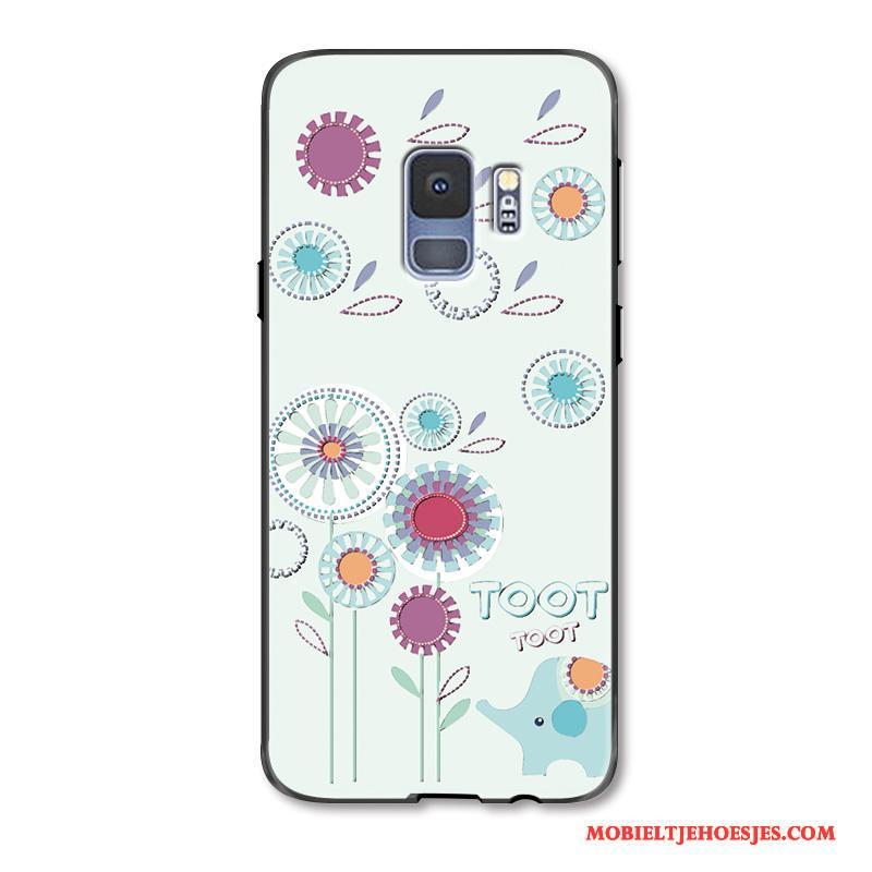 Samsung Galaxy S9 Kat Ster Roze Hoesje Telefoon Bescherming Scheppend Mode
