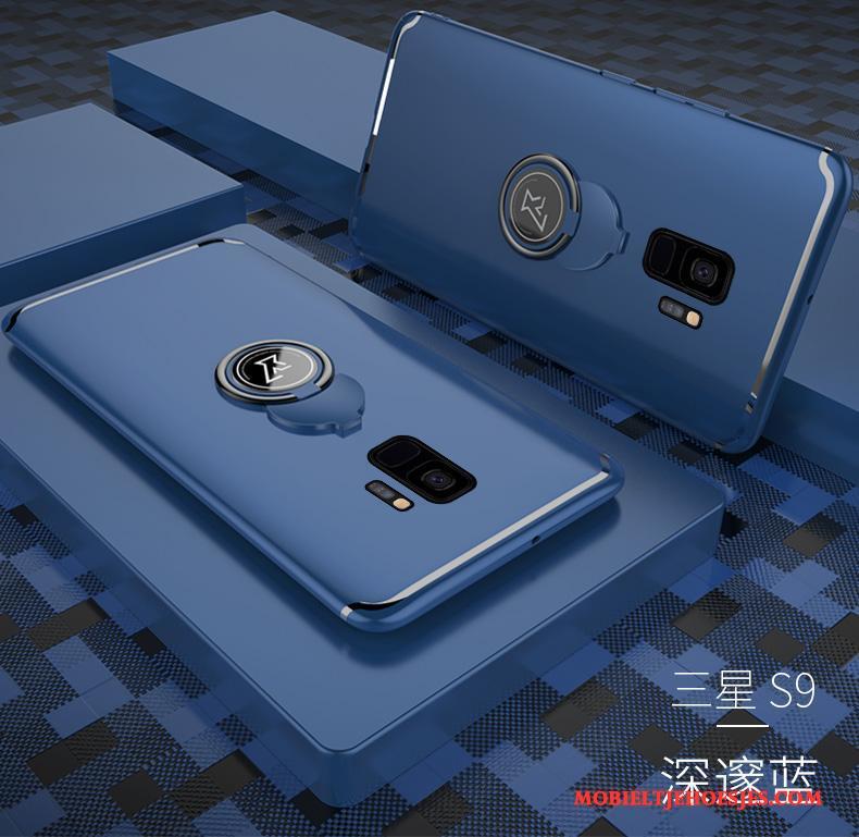 Samsung Galaxy S9 Siliconen Blauw Scheppend All Inclusive Hoesje Telefoon Anti-fall Ster