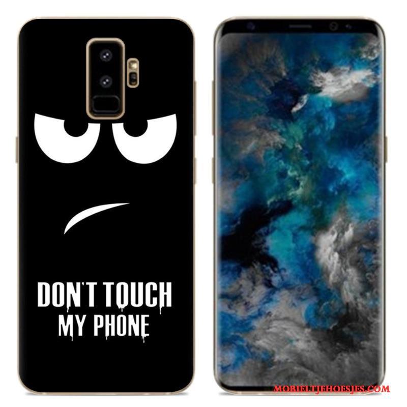 Samsung Galaxy S9 Spotprent Siliconen Hoes Kleur Hoesje Telefoon Ster Zacht