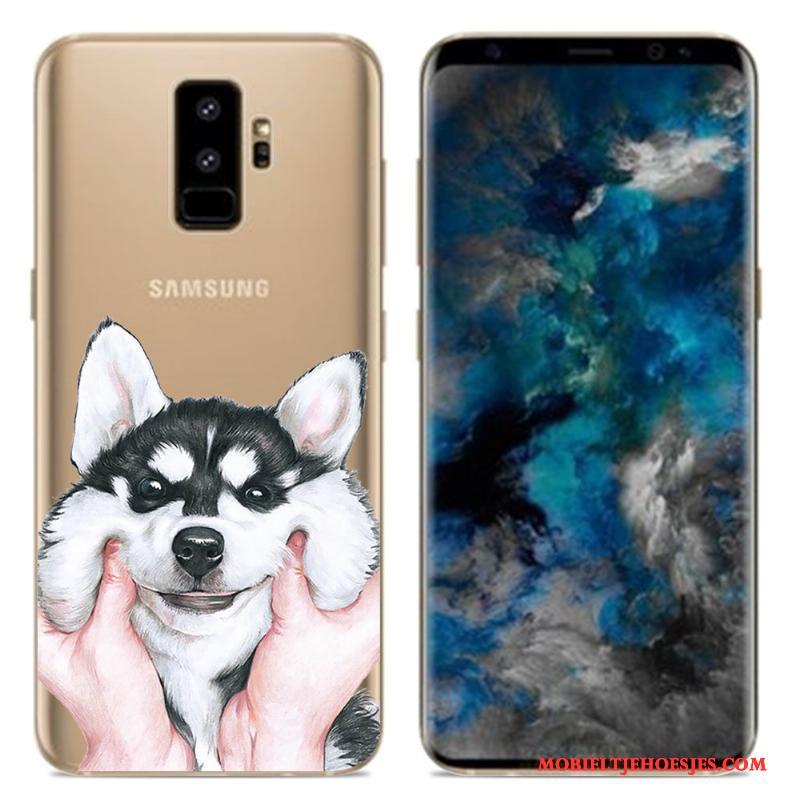 Samsung Galaxy S9 Spotprent Siliconen Hoes Kleur Hoesje Telefoon Ster Zacht