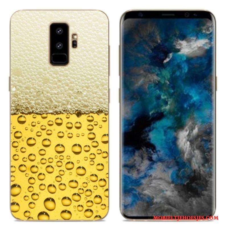 Samsung Galaxy S9 Spotprent Siliconen Hoes Kleur Hoesje Telefoon Ster Zacht