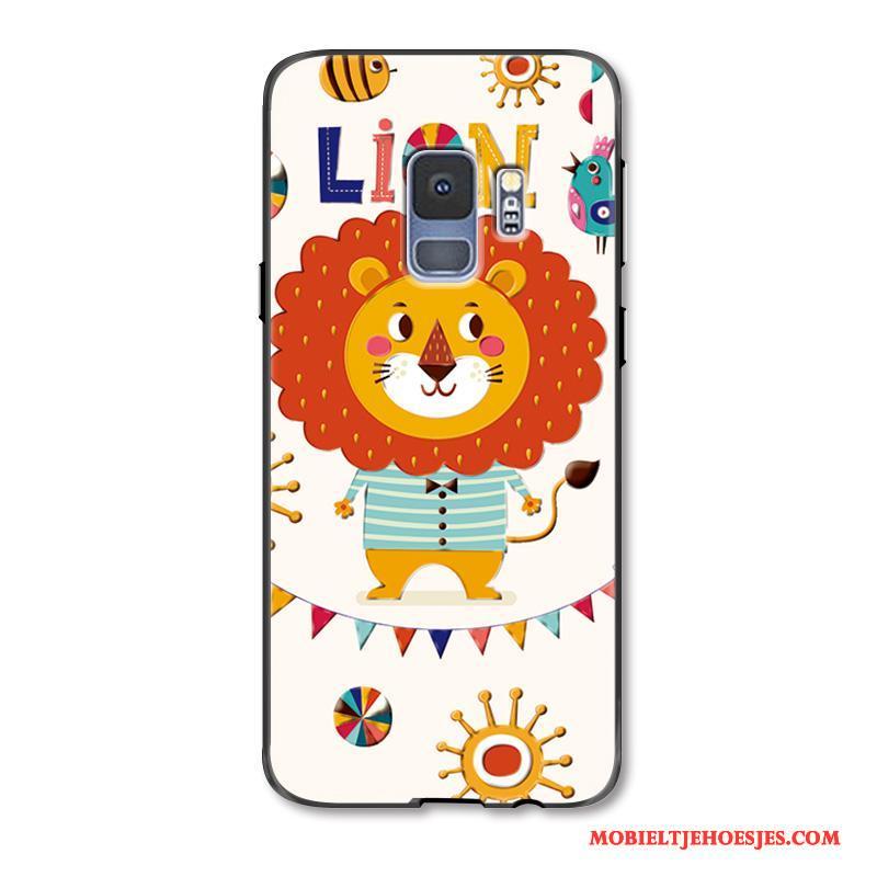 Samsung Galaxy S9+ Ster Hoes Mooie Zoet Hoesje Telefoon Bescherming Leeuw